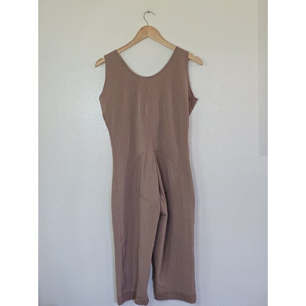MariaE Fajas Capri Bodysuit XXL Mocha Post Surgical Compression Shapewear - Picture 5 of 14